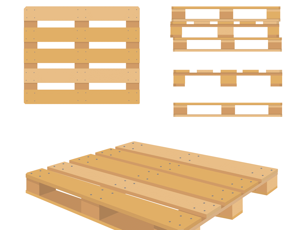 Pallets de madera (medidas y tipos) 